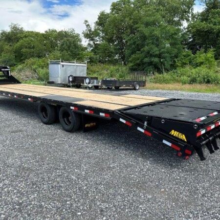 Big Tex 8.5 x 40 Gooseneck Deckover Equipment Trailer – Mega Ramps - Image 5
