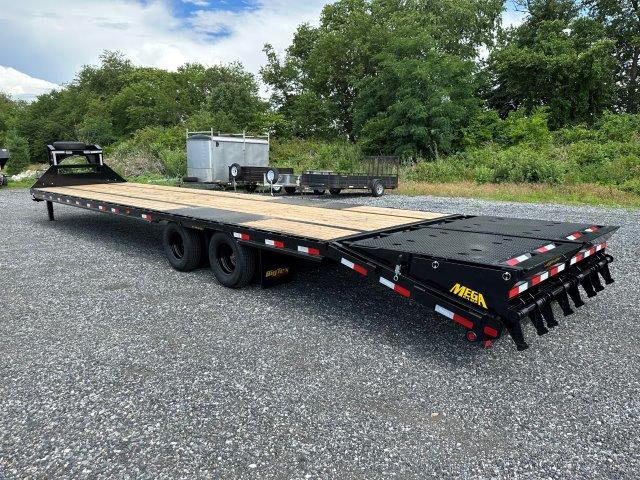Big Tex 8.5 x 40 Gooseneck Deckover Equipment Trailer – Mega Ramps - Image 5