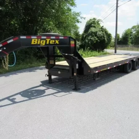 Big Tex 8.5 x 25 Heavy Duty Gooseneck Equipment Trailer - Image 8