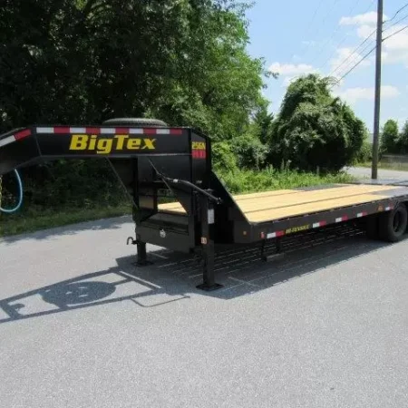 Big Tex 8.5 x 25 Heavy Duty Gooseneck Equipment Trailer - Image 2