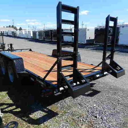 BWise 7 x 18 Heavy Duty Equipment Trailer Ladder Ramps - Image 6