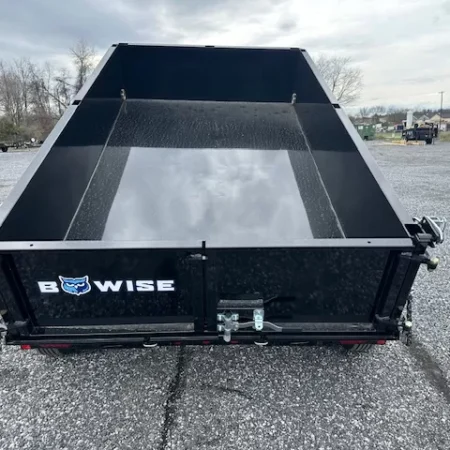 BWise 6 x 10 Low Profile Dump Trailer Hydraulic Jack - Image 3