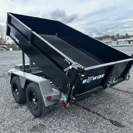 BWise 6 x 10 Low Profile Dump Trailer Hydraulic Jack - Image 4