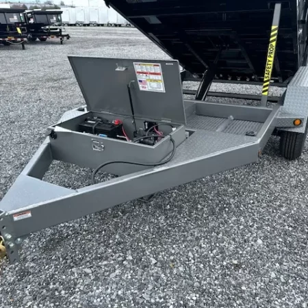 BWise 6 x 10 Low Profile Dump Trailer Hydraulic Jack - Image 5