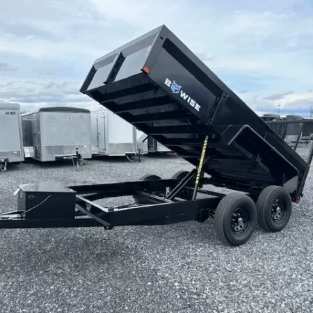 BWise 6 x 12 Dump Trailer Landscape Ramp - Image 2