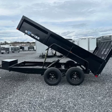 BWise 6 x 12 Dump Trailer Landscape Ramp - Image 6