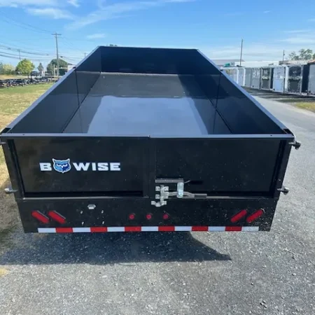 BWise 7 x 16 Deckover Dump Trailer Fold Down Sides - Image 4