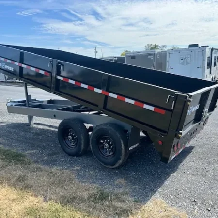 BWise 7 x 16 Deckover Dump Trailer Fold Down Sides - Image 6