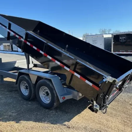 BWise 7 x 16 Gooseneck Dump Trailer - Image 6