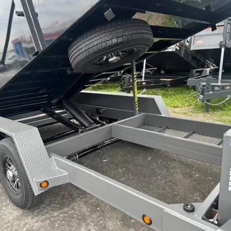 BWise 7 x 16 Gooseneck Tri-Axle Dump Ultimate Dump Trailer - Image 7