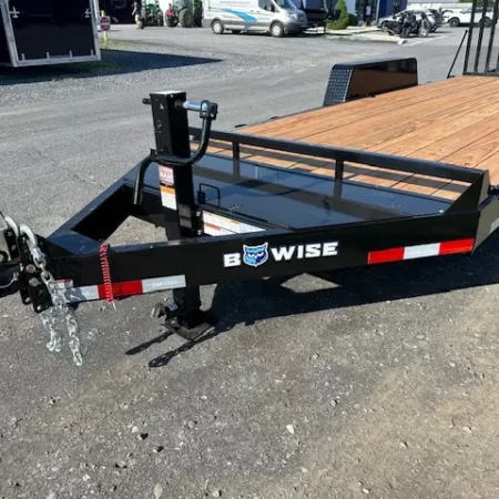 BWise 7 x 18 Low Profile Equipment Trailer - Image 2