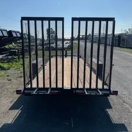 BWise 7 x 18 Low Profile Equipment Trailer - Image 5