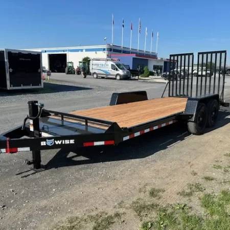 BWise 7 x 18 Low Profile Equipment Trailer - Image 6