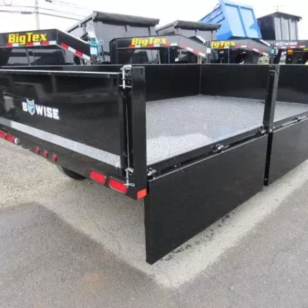 BWise 7 x 12 Deckover Dump Trailer Fold Down Sides - Image 2