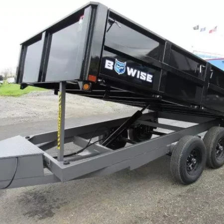 BWise 7 x 12 Deckover Dump Trailer Fold Down Sides - Image 4