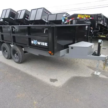 BWise 7 x 12 Deckover Dump Trailer Fold Down Sides - Image 5