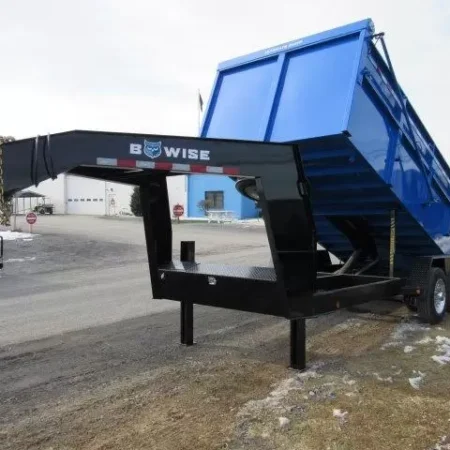 BWise 7 x 16 Heavy Duty Gooseneck Dump - Image 7
