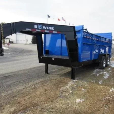 BWise 7 x 16 Heavy Duty Gooseneck Dump - Image 3