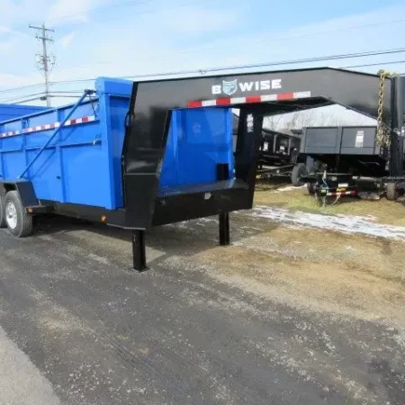 BWise 7 x 16 Heavy Duty Gooseneck Dump - Image 5