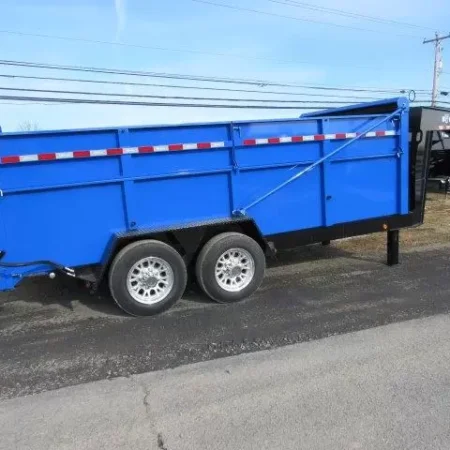 BWise 7 x 16 Heavy Duty Gooseneck Dump - Image 5