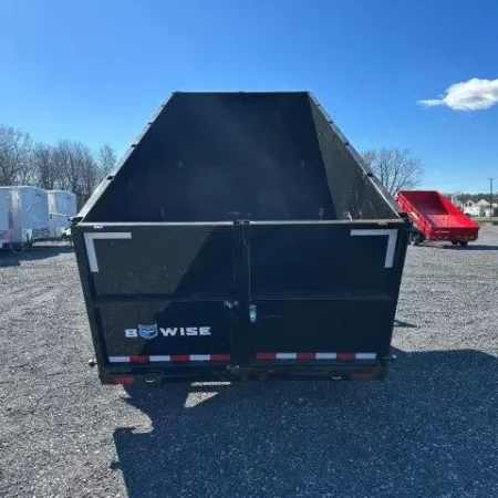 BWise 7 x 16 Gooseneck Dump Trailer - Image 8