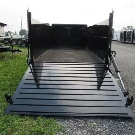 BWise 7 x 16 Heavy Duty Gooseneck Dump Ultimate Dump Trailer - Image 14