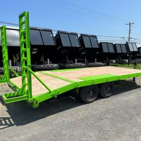 BWise 8 x 20 Deckover Equipment Trailer Ladder Ramps - Image 3