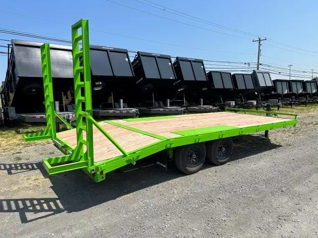 BWise 8 x 20 Deckover Equipment Trailer Ladder Ramps - Image 3