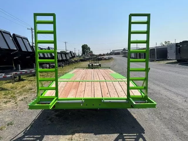 BWise 8 x 20 Deckover Equipment Trailer Ladder Ramps - Image 5