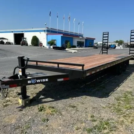 BWise 8.5 x 24 Deckover Equipment Trailer Ladder Ramps - Image 4