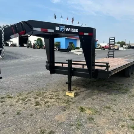 BWise 8.5 x 24 Gooseneck Equipment Trailer - Image 4