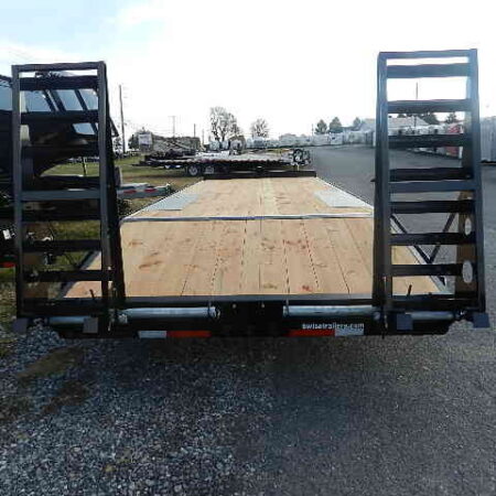 BWise 8 x 24 Deckover Equipment Trailer Wedge Style Ramps - Image 2