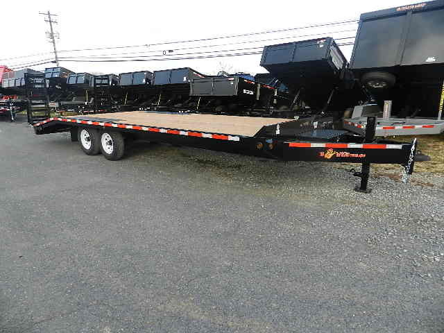BWise 8 x 24 Deckover Equipment Trailer Wedge Style Ramps