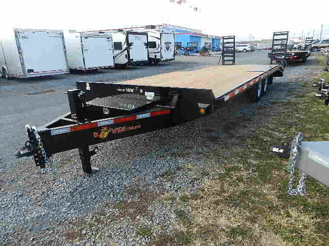 BWise 8 x 24 Deckover Equipment Trailer Wedge Style Ramps - Image 6