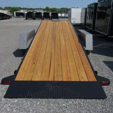 BWise 7 x 20 Low Profile Full Tilt Equipment Trailer Hydraulic Tilt - Image 9