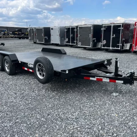 CAM Superline 7 x 18 Steel Deck Car Hauler - Image 6