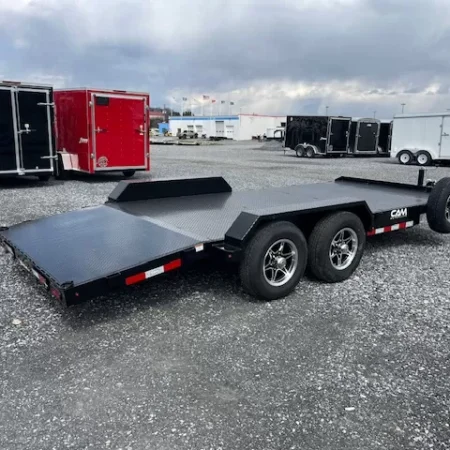 CAM Superline 7 x 18 Steel Deck Car Hauler - Image 5