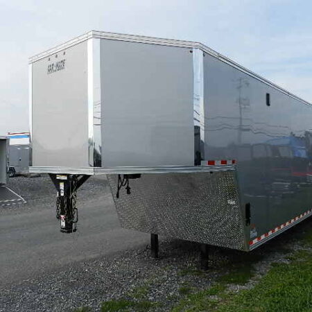 Car Mate 8.5 x 38 Enclosed Gooseneck Trailer - Image 2