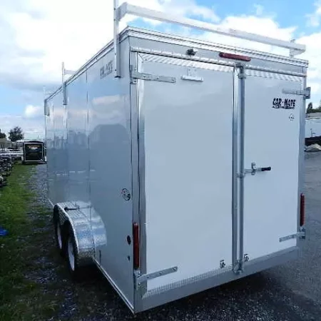 Car Mate 7 x 16 Enclosed Contractor Trailer - Image 5