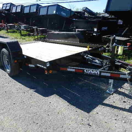 CAM Superline 6 x 12 Equipment Trailer Full Tilt Deck - Image 4