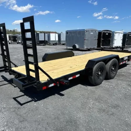 CAM Superline 7 x 20 Low Profile Equipment Trailer - Image 2