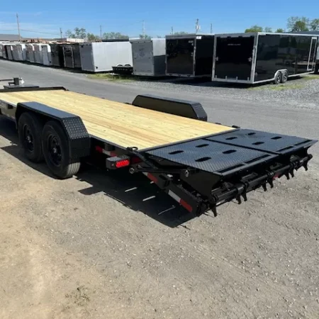 CAM Superline 7 x 22 Equipment Trailer Super Ramps - Image 3
