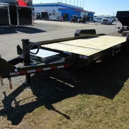 CAM Superline 7 x 21 Low Profile Equipment Trailer Split Tilt - Image 5