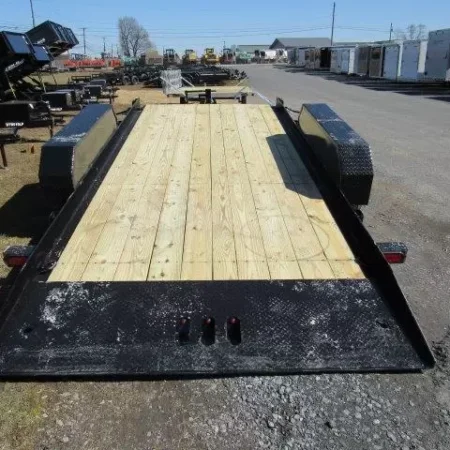 CAM Superline 7 x 21 Low Profile Equipment Trailer Split Tilt - Image 6