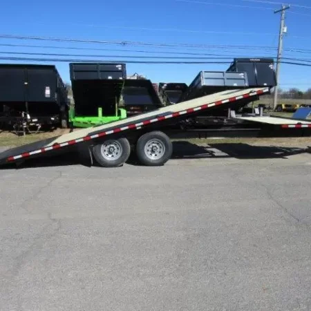 CAM Superline 8 x 24 Equipment Trailer Powered Split Tilt - Image 6
