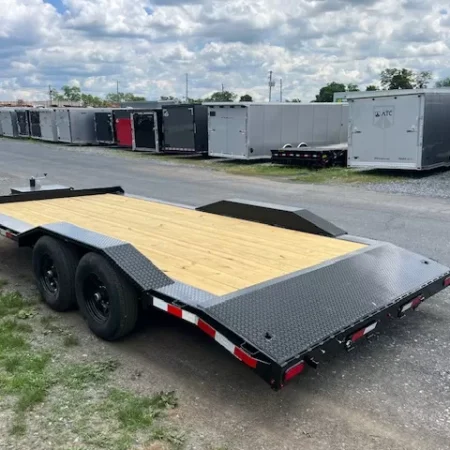 CAM Superline 7 x 18 Equipment Trailer Drive Over Fenders - Image 3