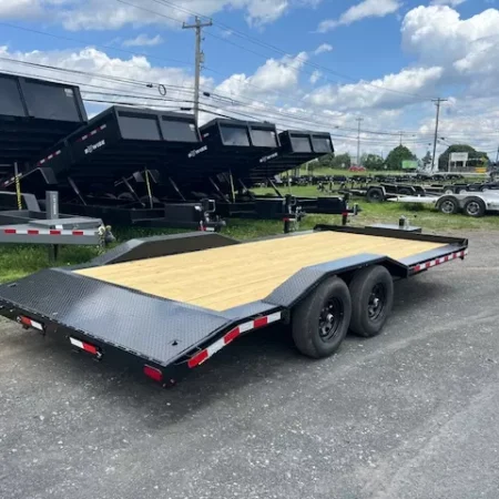 CAM Superline 7 x 18 Equipment Trailer Drive Over Fenders - Image 2
