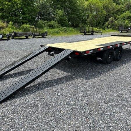 CAM Superline 8 x 18 Deckover Equipment Trailer Slide Out Ramps - Image 3