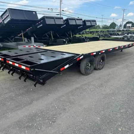 CAM Superline 8 x 25 Deckover Equipment Trailer Super Ramps - Image 5