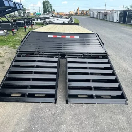 CAM Superline 8 x 25 Deckover Equipment Trailer Super Ramps - Image 7